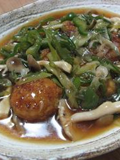 れんこんボール きのこあんかけ-レシピのメイン写真