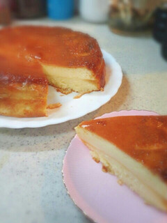 しっとりプルプル♪プリンケーキ-レシピのメイン写真