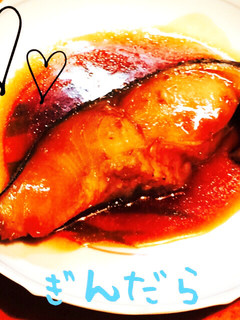 ぎんだらの煮付け-レシピのメイン写真