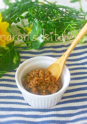 フライパンで簡単♡にらの肉味噌-レシピのメイン写真