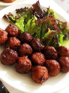 お弁当にも♪肉団子のケチャップあん☆-レシピのメイン写真