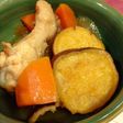 安納芋と手羽の煮物