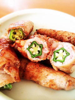 オクラの肉巻き-レシピのメイン写真