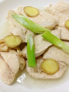 レンジで蒸し鶏-レシピのメイン写真