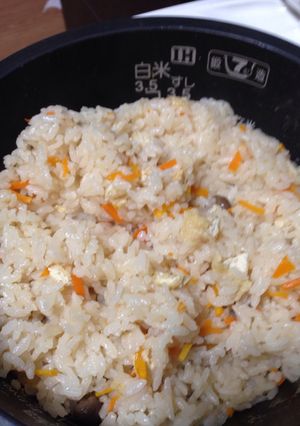 超簡単!結構節約!炊き込みご飯-レシピのメイン写真