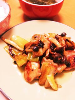 チキンとネギのガーリックバター炒め-レシピのメイン写真