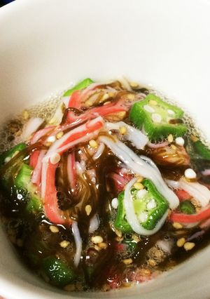 もずく酢の物-レシピのメイン写真