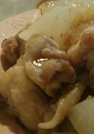 焼肉のタレで♡塩とり肉煮込み-レシピのメイン写真