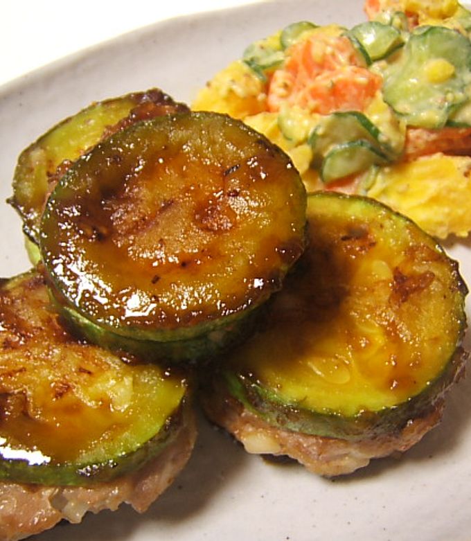 manamin様ズッキーニレシピご確認用です♪ ズッキーニの挟み焼 by おまめさん 【クックパッド】 簡単おいしい