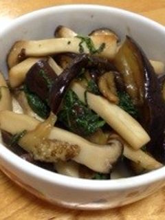 エリンギとなすの大葉炒め-レシピのメイン写真