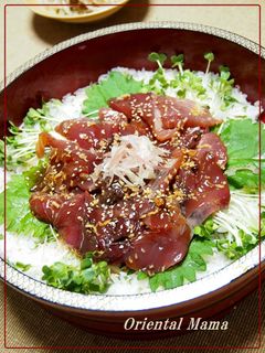香るカツオ寿司-レシピのメイン写真