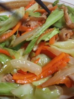 簡単!野菜の中華炒め-レシピのメイン写真