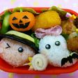 キャラ弁♡ハロウィンほっぺちゃん