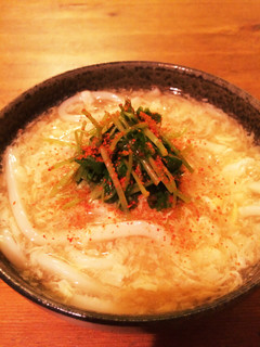 ポカポカとかき玉あんかけうどん-レシピのメイン写真