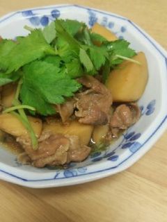 里いもと豚肉の煮物-レシピのメイン写真