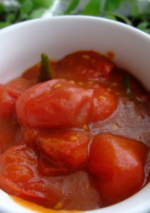 ミニトマトのカレー-レシピのメイン写真