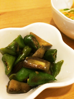 茄子と万願寺とうがらしの炒め物☆-レシピのメイン写真