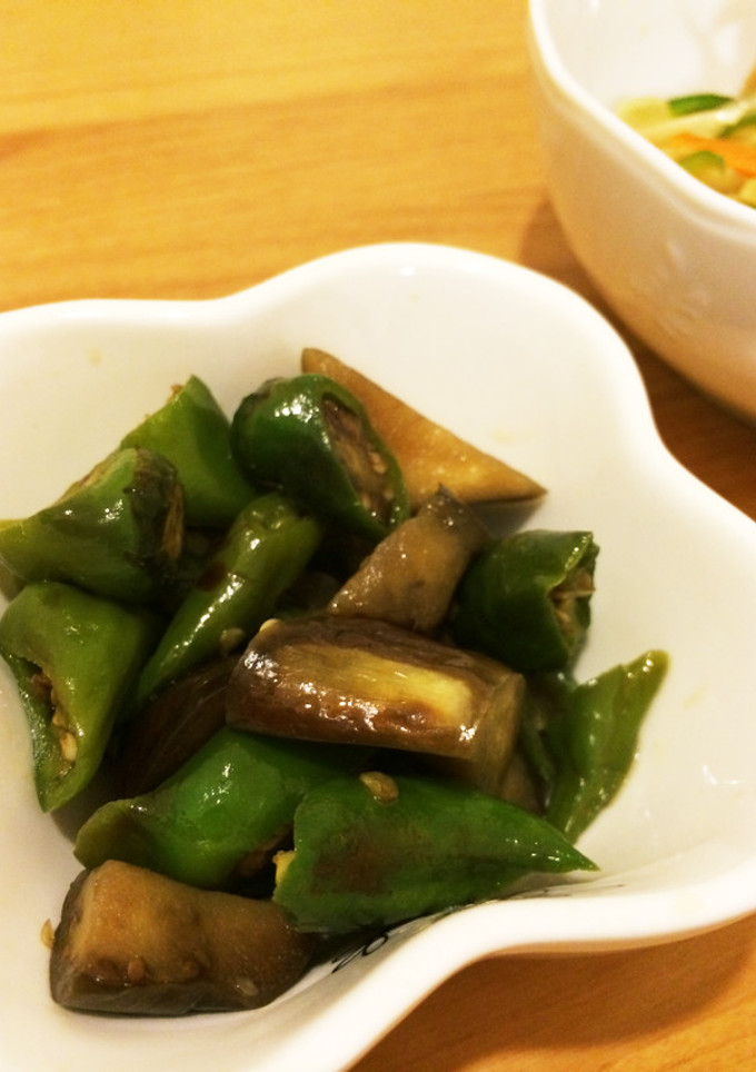 茄子と万願寺とうがらしの炒め物☆-レシピのメイン写真