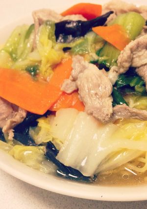 カリカリ麺のあんかけ焼きそば-レシピのメイン写真