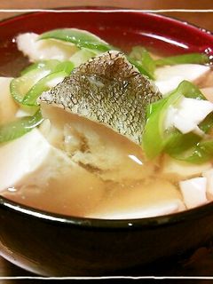 昆布茶でたらのお吸い物-レシピのメイン写真