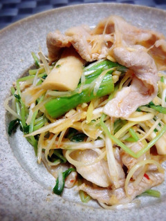 野菜たっぷりのナムル風豚しゃぶ-レシピのメイン写真
