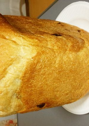 甘納豆と全粒粉の食パン♪HB使用で簡単-レシピのメイン写真