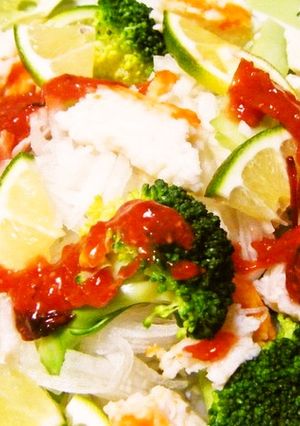 梅肉ソースの大根サラダ-レシピのメイン写真