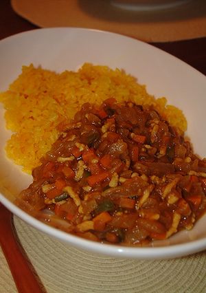 レンズ豆のキーマカレー-レシピのメイン写真