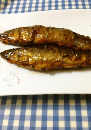 鮎の甘露煮（活力釜）-レシピのメイン写真
