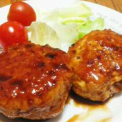 รูปของ しめじ入り♪鶏ひき肉のつくねのてりやき