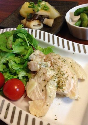胸肉のコンフィ-レシピのメイン写真