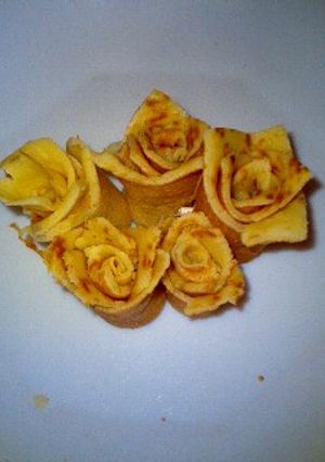 クレープdeお花を咲かせましょう☆-レシピのメイン写真