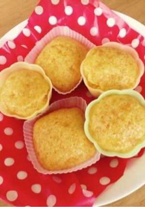人参蒸しパン-レシピのメイン写真