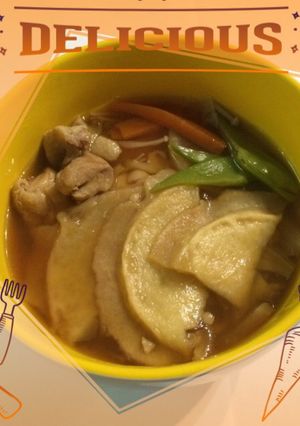 うちのせんべい汁-レシピのメイン写真