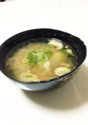 幼児食 辛くないサンラータン風スープ-レシピのメイン写真