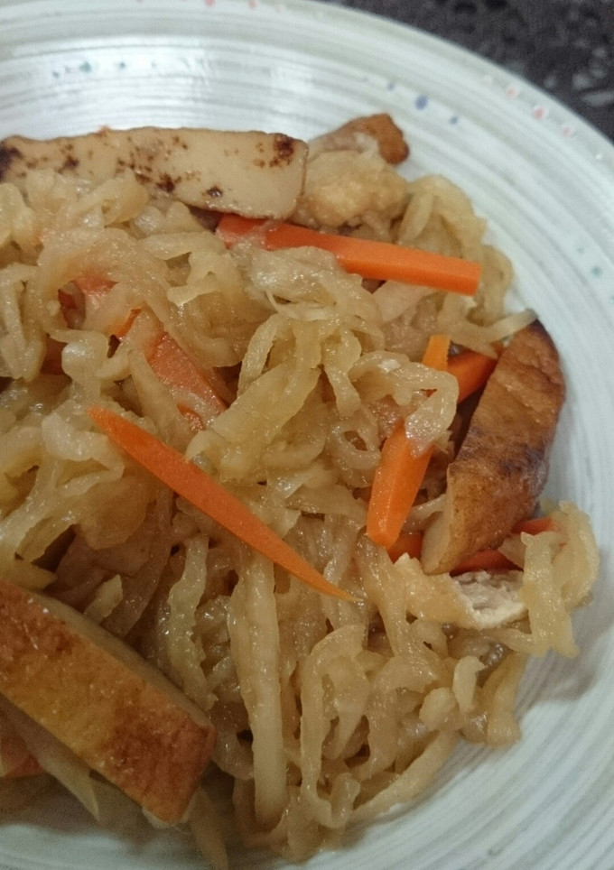 さつま揚げ入り⭐切り干し大根の煮物-レシピのメイン写真