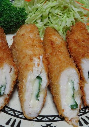 ササミのチーズ大葉フライ-レシピのメイン写真
