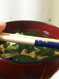 小松菜スープ-レシピのメイン写真