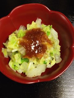 鍋で生白菜が余ったら!さっぱりお浸し-レシピのメイン写真