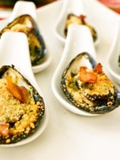 ムール貝のパン粉焼き 前菜やおせち料理に-レシピのメイン写真