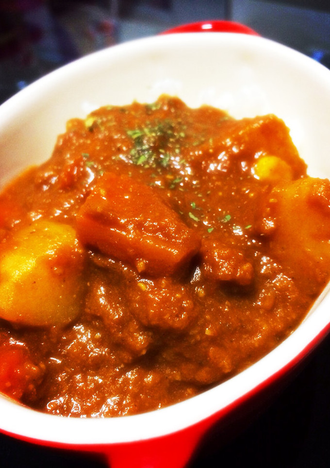 簡単☆野菜丸ごとカレー！ルー不要♫-レシピのメイン写真