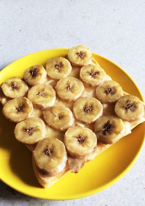 りんごバナナチーズトースト-レシピのメイン写真