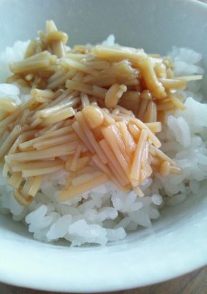 朝食に♪ごはんがすすむ簡単なめたけ☆-レシピのメイン写真
