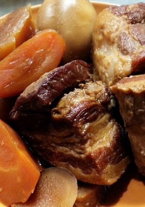 鍋のお陰で、角煮も美味しい-レシピのメイン写真