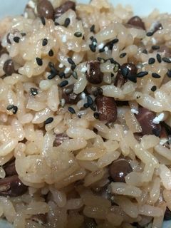 赤飯(炊飯器)-レシピのメイン写真