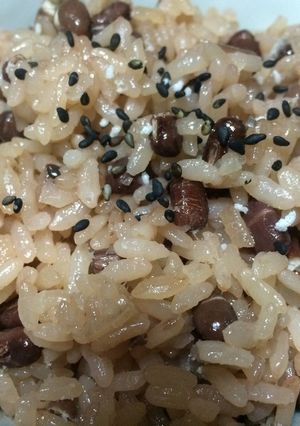赤飯（炊飯器）-レシピのメイン写真