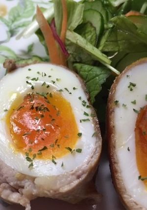 簡単、美味しい☆肉巻きたまご♪-レシピのメイン写真