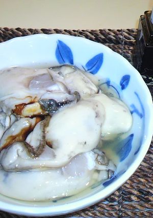 カキの酢の物-レシピのメイン写真