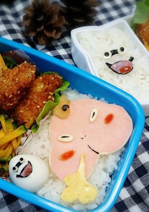 キャラ弁＊妖怪ウォッチ*おならずもの*-レシピのメイン写真