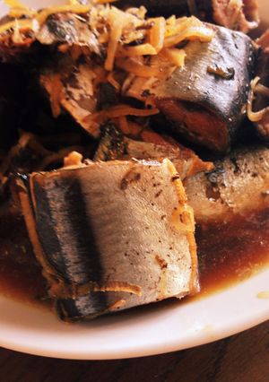 骨ごと♫柔らか〜い、秋刀魚・鰯煮♡-レシピのメイン写真